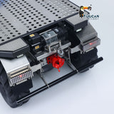 MD 1/14 8x8 Metal RC Rock Crawler Climbing Flatbed Truck 2-Speed Gearbox FlySky ST8 Remote Control Electric Winch Model