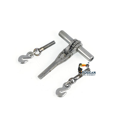 Metall-Ratschenbinder-Transportketten für 1/14 RC-LKW-Engineering-Fahrzeuge, Simulationsfahrzeug, Hobby-Modell, DIY-Teile