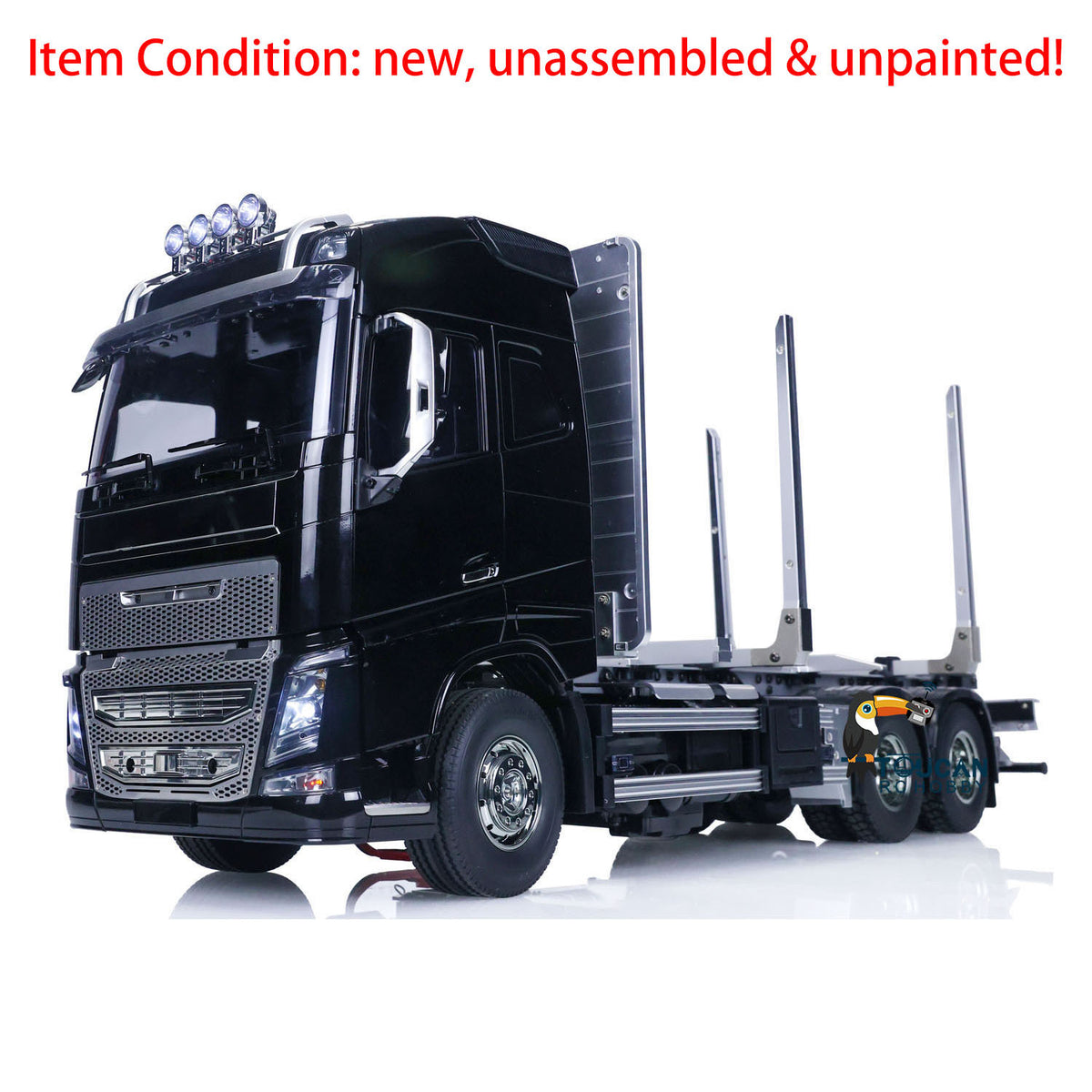 1/14 skala 6X4 Ferngesteuerter Holz Lkw für TAMIYA 56360 FH16 750 Auto Modell Kits Motor W/O Servo ESC Batterie