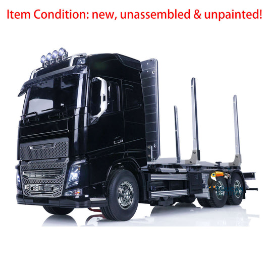 1/14 skala 6X4 Ferngesteuerter Holz Lkw für TAMIYA 56360 FH16 750 Auto Modell Kits Motor W/O Servo ESC Batterie