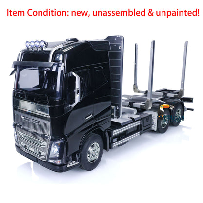 1/14 skala 6X4 Ferngesteuerter Holz Lkw für TAMIYA 56360 FH16 750 Auto Modell Kits Motor W/O Servo ESC Batterie