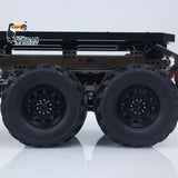 MD 1/14 8x8 Metal RC Rock Crawler Climbing Flatbed Truck 2-Speed Gearbox FlySky ST8 Remote Control Electric Winch Model