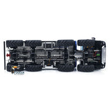 1/14 8x8 RC Rock Crawler Car Climbing Vehicle Remote Control Flatbed Truck DIY Car Model Light Sound System Servo ESC