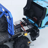 1/14 8x8 RC Rock Crawler Car Climbing Vehicle Remote Control Flatbed Truck DIY Car Model Light Sound System Servo ESC