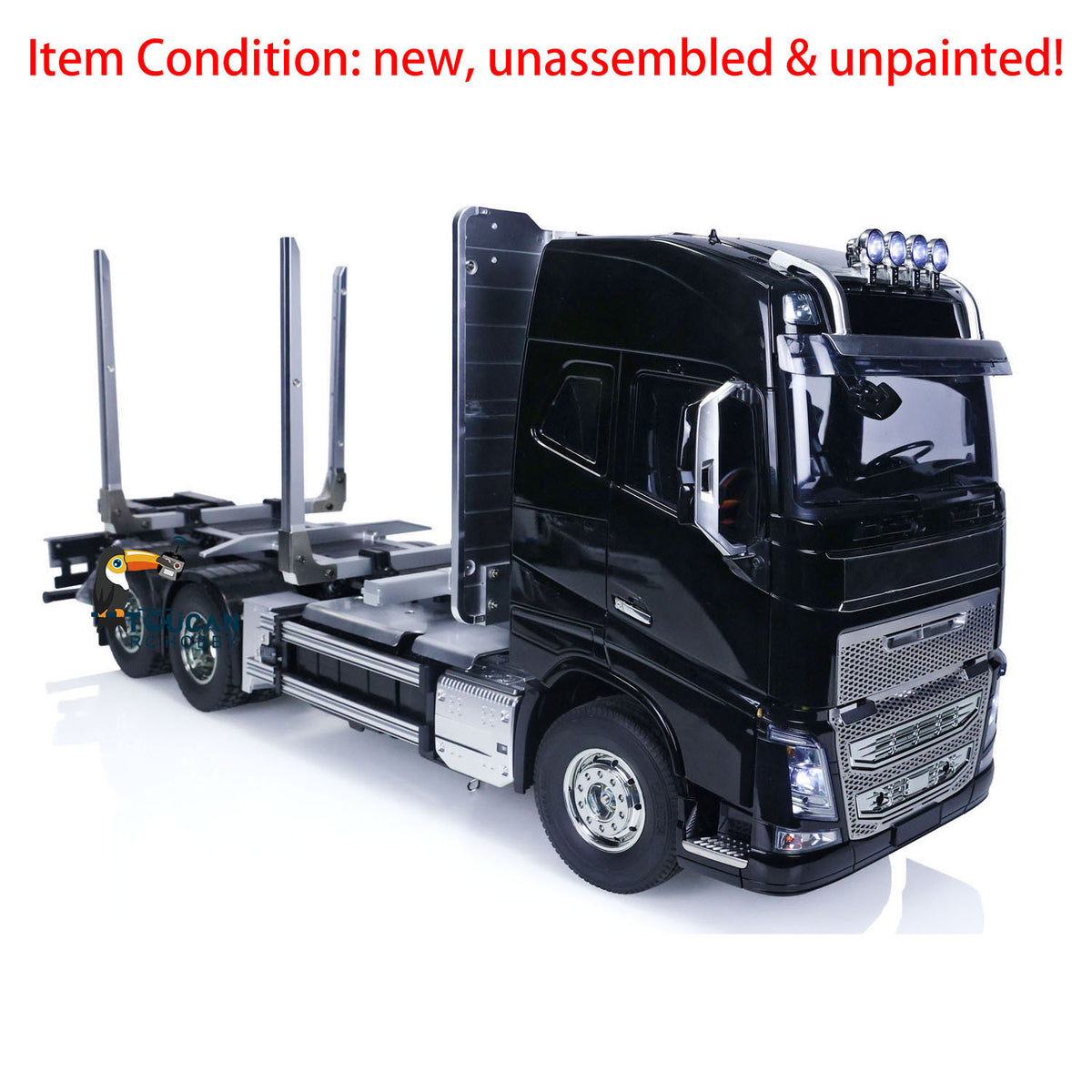 1/14 skala 6X4 Ferngesteuerter Holz Lkw für TAMIYA 56360 FH16 750 Auto Modell Kits Motor W/O Servo ESC Batterie