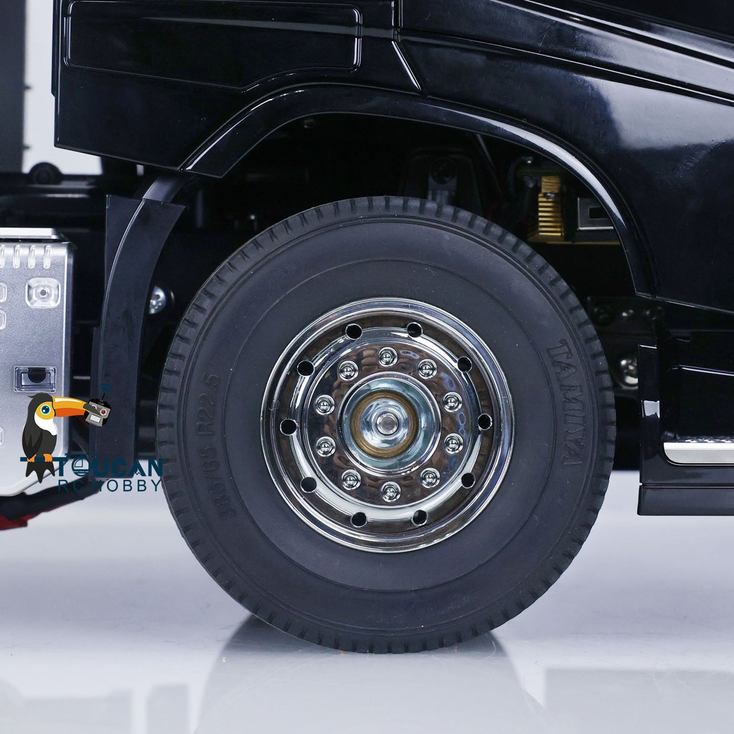 1/14 skala 6X4 Ferngesteuerter Holz Lkw für TAMIYA 56360 FH16 750 Auto Modell Kits Motor W/O Servo ESC Batterie