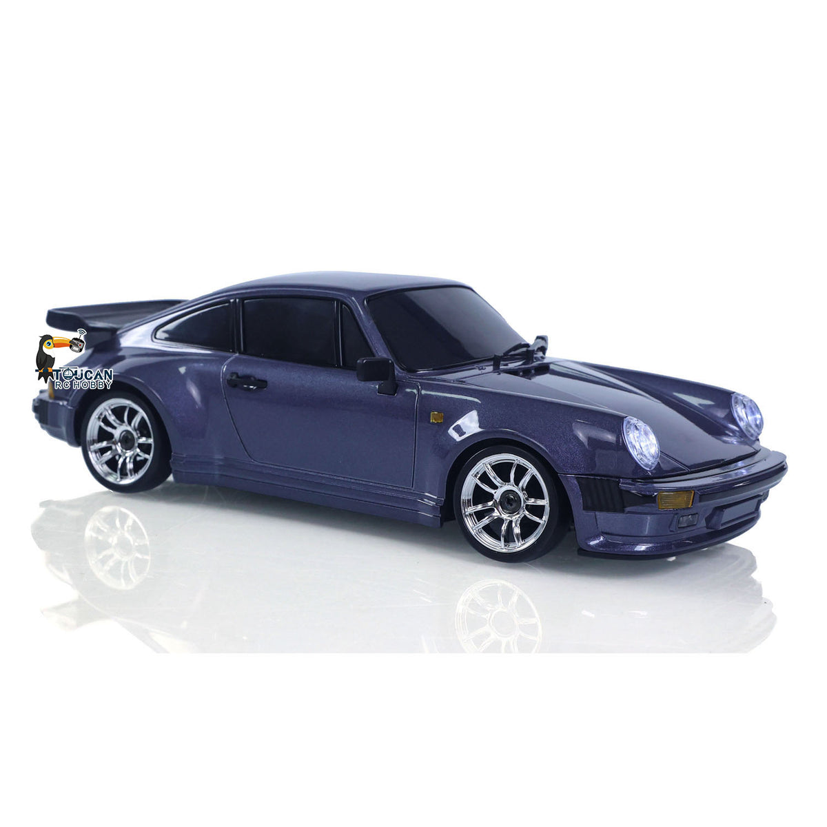TOUCAN RC HOBBY LDRC LD1898 1:18 2.4G RC Drift Car 10KM/H 4*2 Radio Control Racing Vehicles 911 Gyroscope Metal Drive Shaft Light RTR Battery