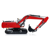 MTM 946 Metal 1/14 RC Hydraulic Excavator Remote Control Digger T12D Radio Controller for Garden Landscaping
