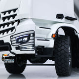 6*6 metall Chassis 1/14 RC Hydraulische Dumper 3348 2025T 2 Geschwindigkeit Getriebe Radio Controlled Kipper Modell Differential Achse licht Sound