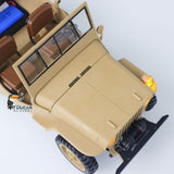 Free Fast Shipping HG 1/14 2.4GHZ Open-top Remote Control Military Car HG4 58 RC Off Road Vehicle 4WD Combat Model Toys 2Speed Smoke