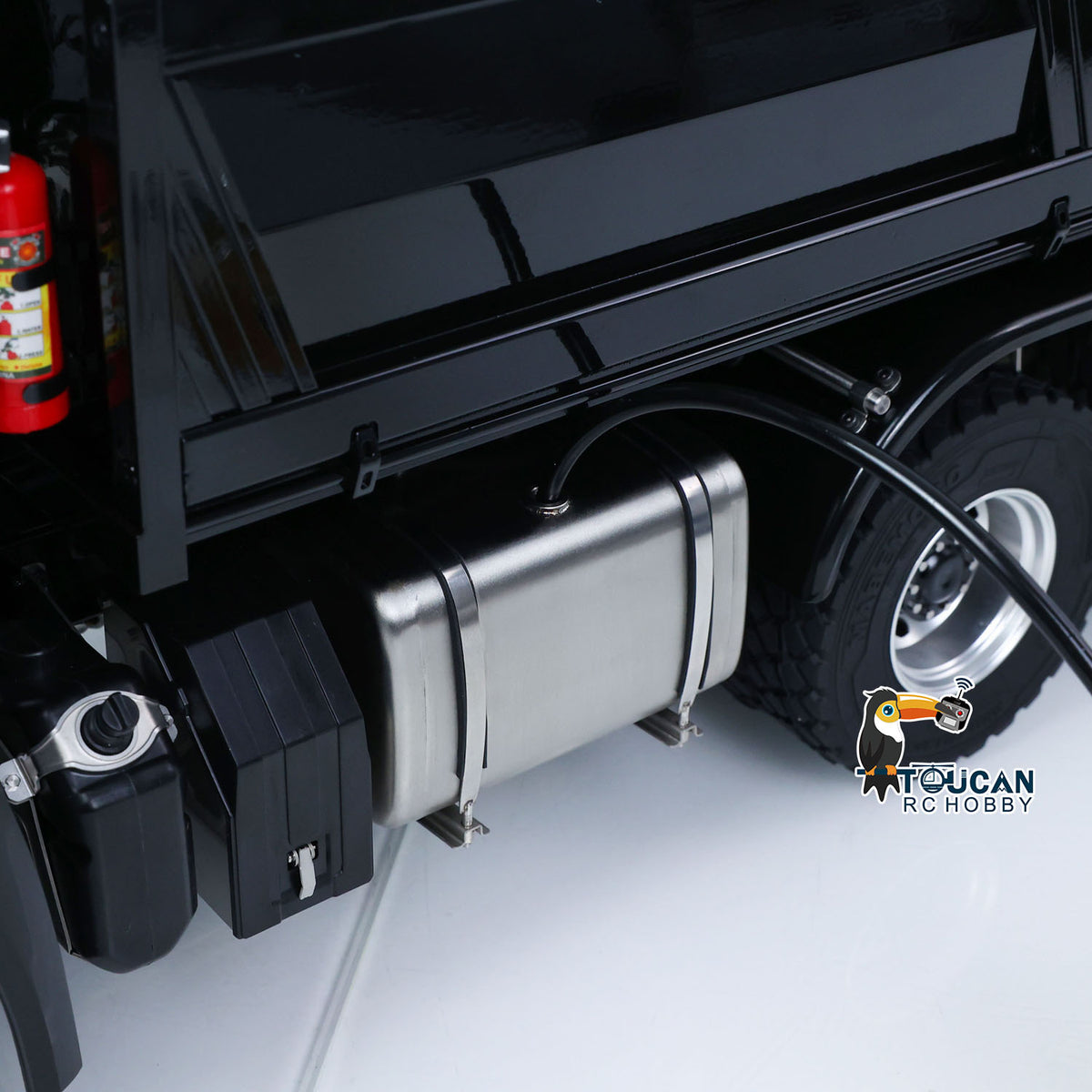 €80 OFF 11.11 BIG SALE MODO 6X6 Metal Chassis 3348 RC Hydraulic Dumper 1/14 Radio Controlled Tipper NO Lock Light Sound Radio Battery Construction Truck RTR
