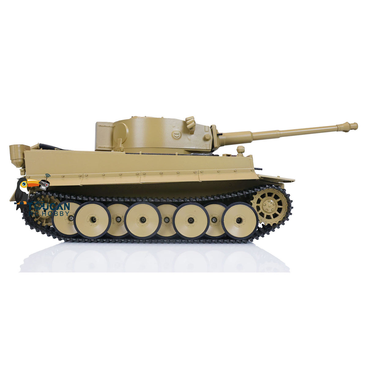 Mato 100 % Metall, Maßstab 1/16, deutscher Tiger I, Infrarot-Version, RTR, ferngesteuerter Panzer, 1220, 360-Turm-Funksystem, RC-Modell