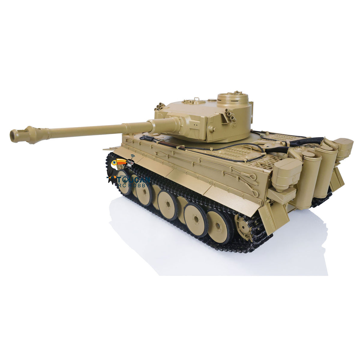 Mato 100 % Metall, Maßstab 1/16, deutscher Tiger I, Infrarot-Version, RTR, ferngesteuerter Panzer, 1220, 360-Turm-Funksystem, RC-Modell