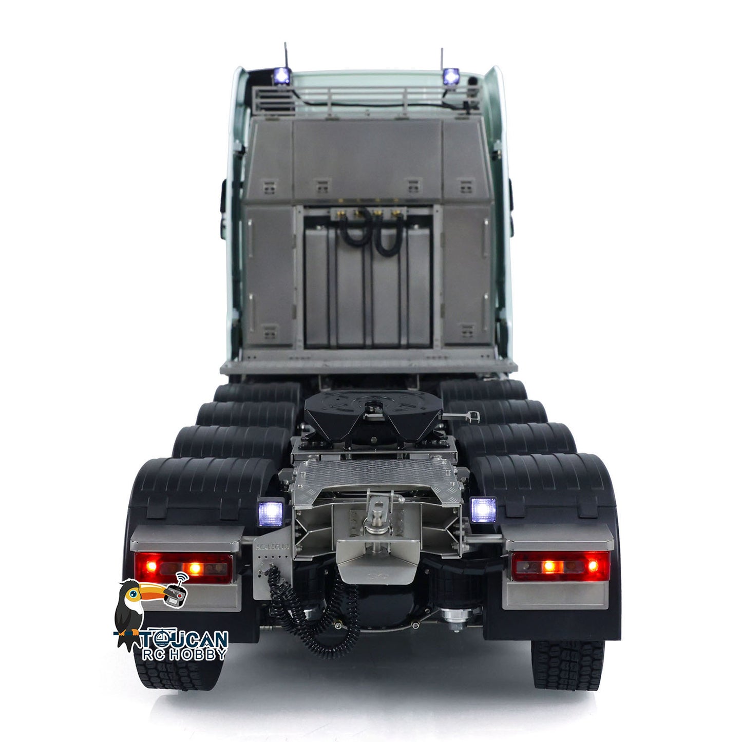 10x10 1/14 FH750 RC-LKW-Modell, ferngesteuertes Traktorauto, FH16, Metallchassis, RTR-LKW-Modell, montiert und lackiert
