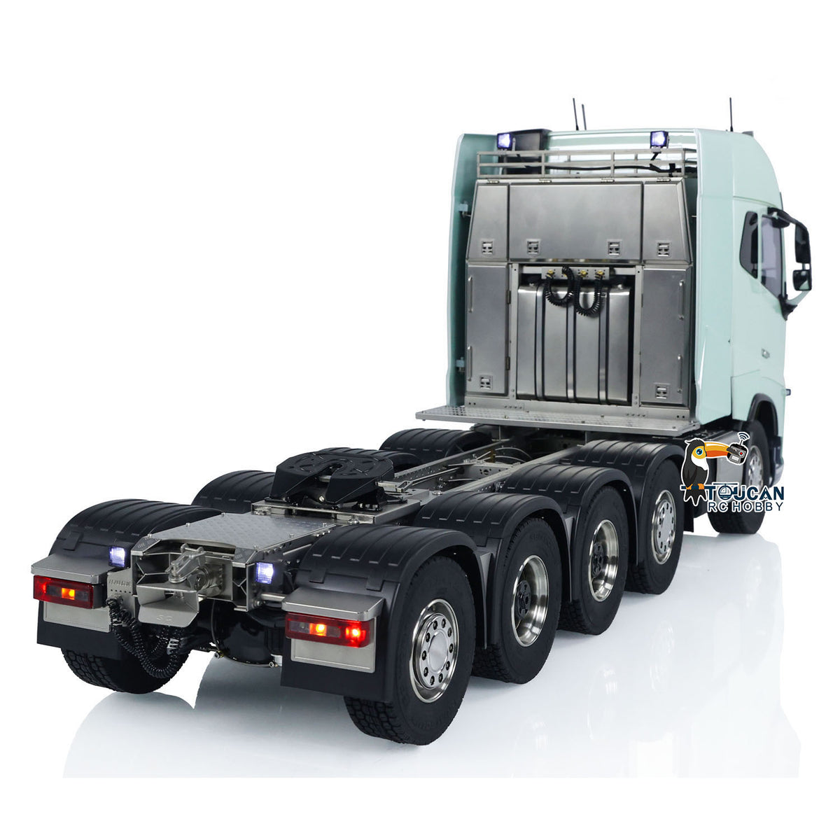 10x10 1/14 FH750 RC-LKW-Modell, ferngesteuertes Traktorauto, FH16, Metallchassis, RTR-LKW-Modell, montiert und lackiert