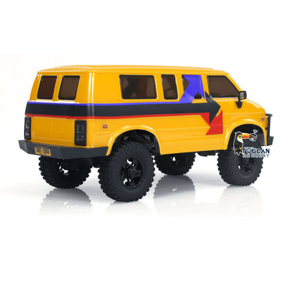 Hobby Plus 1/18 RTR RC Crawler Car 4WD Ferngesteuertes Geländewagenmodell mit Motor Servo ESC Licht 2-Gang-Getriebe