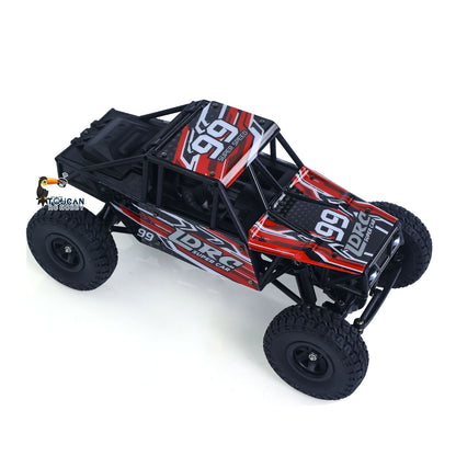 LDRC LD18499 1/18 2,4G RC Kletterauto 4*4 Ferngesteuertes Fahrzeug 280 Bürstenmotor ESC Ready to Go Batterie Servo USB Ladung