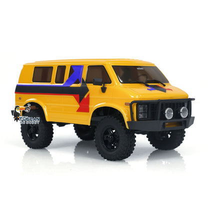 Hobby Plus 1/18 RTR RC Crawler Car 4WD Ferngesteuertes Geländewagenmodell mit Motor Servo ESC Licht 2-Gang-Getriebe