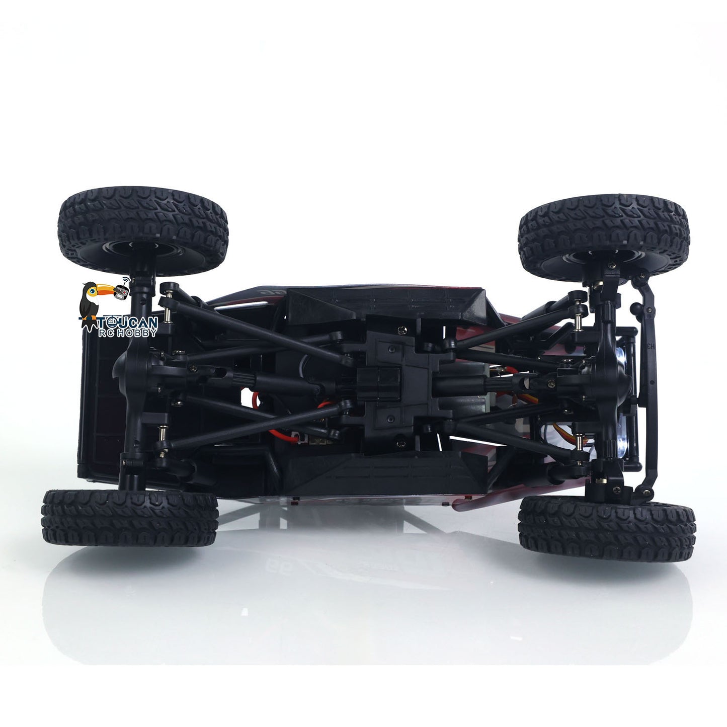 LDRC LD18499 1/18 2,4G RC Kletterauto 4*4 Ferngesteuertes Fahrzeug 280 Bürstenmotor ESC Ready to Go Batterie Servo USB Ladung