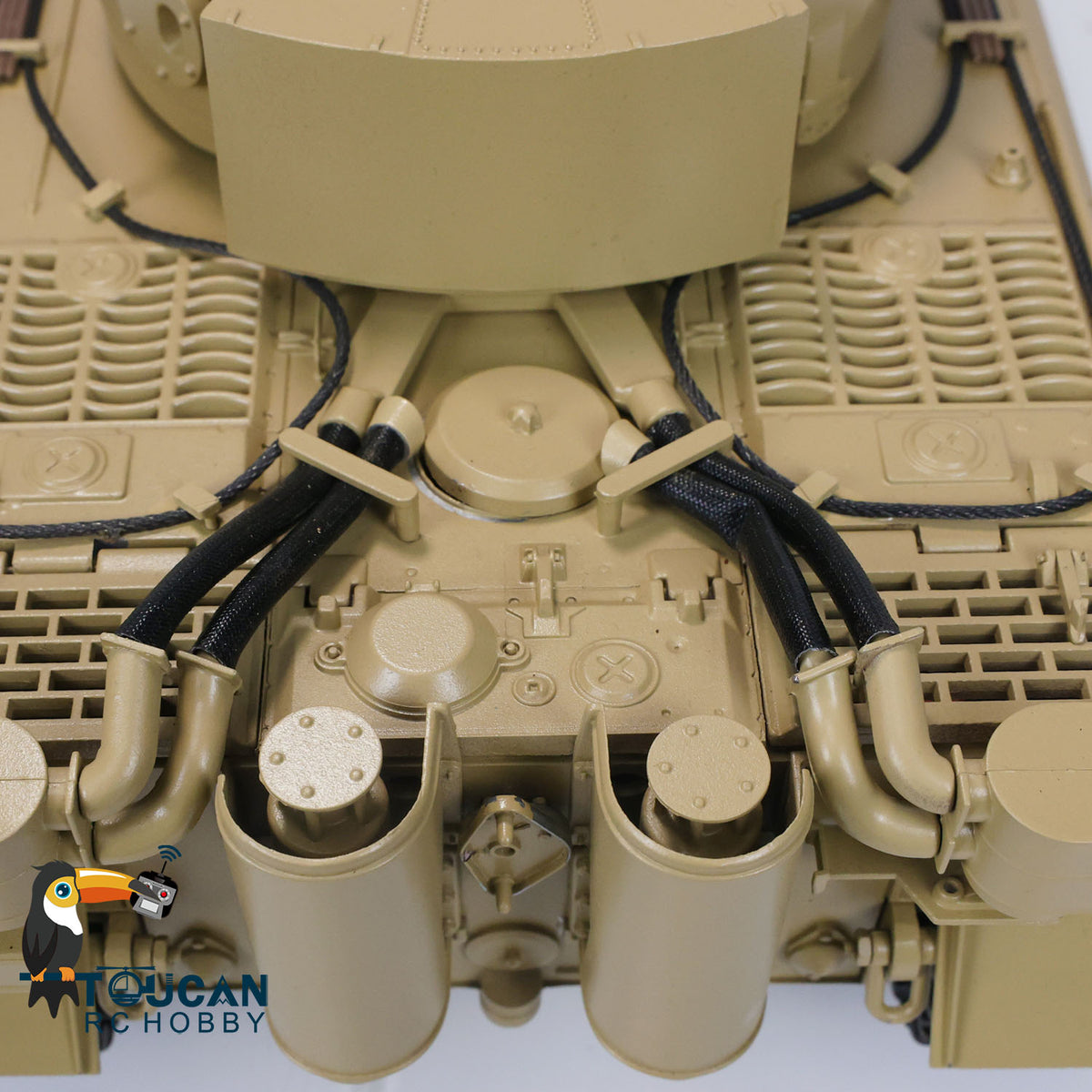 Mato 100 % Metall, Maßstab 1/16, deutscher Tiger I, Infrarot-Version, RTR, ferngesteuerter Panzer, 1220, 360-Turm-Funksystem, RC-Modell