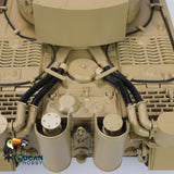 Mato 100% Metal 1/16 Scale German Tiger I Infrared Ver RTR Remote Control Tank 1220 360 Turret Radio System RC Model