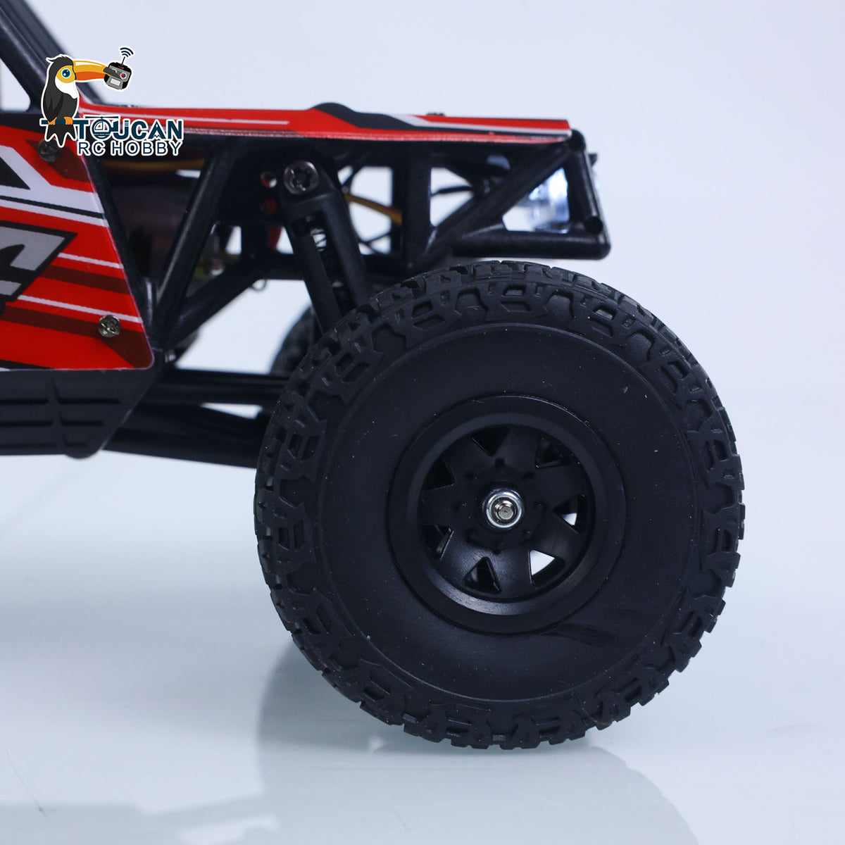 LDRC LD18499 1/18 2,4G RC Kletterauto 4*4 Ferngesteuertes Fahrzeug 280 Bürstenmotor ESC Ready to Go Batterie Servo USB Ladung