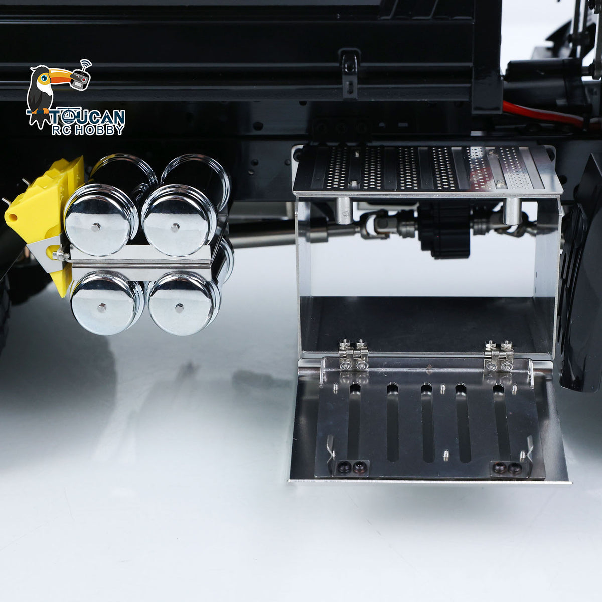 €80 OFF 11.11 BIG SALE MODO 6X6 Metal Chassis 3348 RC Hydraulic Dumper 1/14 Radio Controlled Tipper NO Lock Light Sound Radio Battery Construction Truck RTR