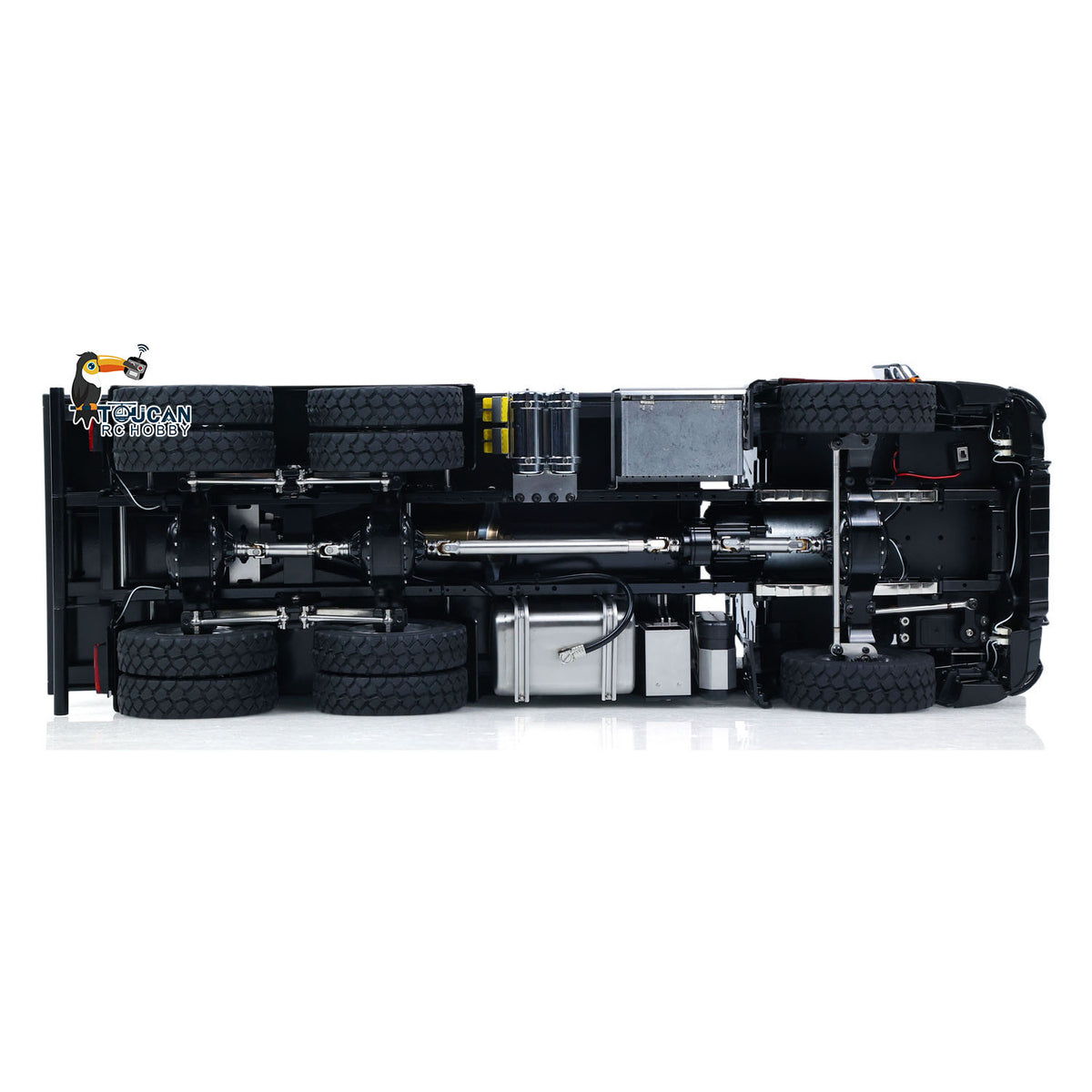 €80 OFF 11.11 BIG SALE MODO 6X6 Metal Chassis 3348 RC Hydraulic Dumper 1/14 Radio Controlled Tipper NO Lock Light Sound Radio Battery Construction Truck RTR