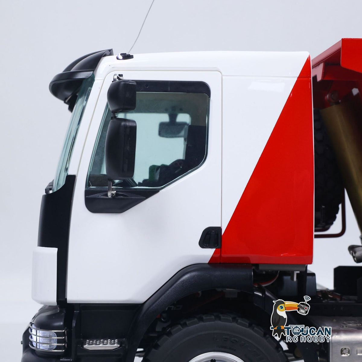 TOUCAN RC HOBBY LESU Z0032 1/14 Metal Hydraulic RC Dump Truck 2 Speed Transmission Differential Lock Axles Sound Light for Engineering Vehicle Enthusiast