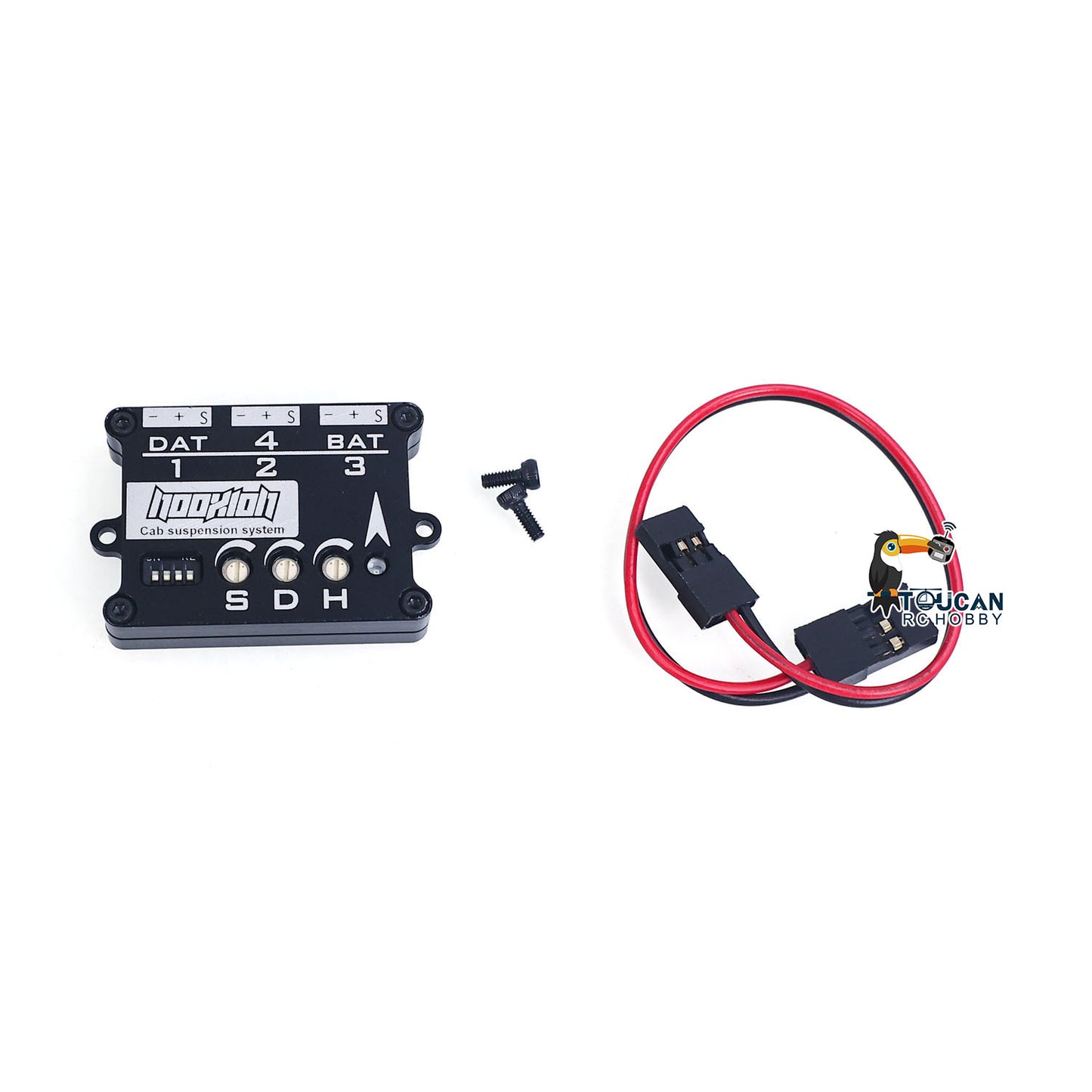 NOOXION Cab Suspension System Only for 1/14 770S RC Tractor Truck Remote Controlled Car DIY Vehicle Simulation Model