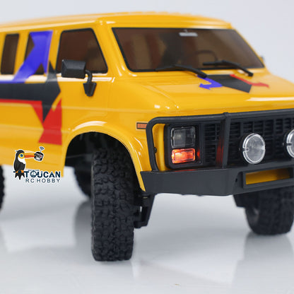 Hobby Plus 1/18 RTR RC Crawler Car 4WD Ferngesteuertes Geländewagenmodell mit Motor Servo ESC Licht 2-Gang-Getriebe