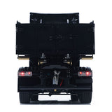6x6 1/14 Hydraulic RC Dumper Car Metal Roll-Off Full Dump Truck Rear Axle Lifting with 3-speed Transmission Light Sound System