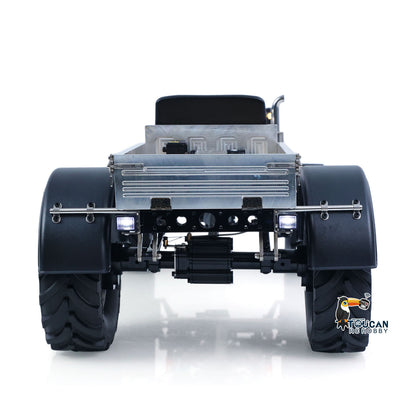 TOUCAN RC HOBBY MD 4WD 1/10 Metal RC Tractor MD009 Remote Control Off Road Car Dual Motor Winch Axles Diff Lock Radio Light System No Battery