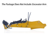 Toucanhobby C308 1/14 Metal RC Hydraulic Excavator Gripper Ripper Parts for Construction Digger Model DIY Accessories Enthusiasts