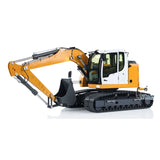 Free Fast Shipping 1/14 RC Hydraulic Excavator R920 JDM-208 Metal Remote Control Digger Model Sound Light Simulation Vehicle