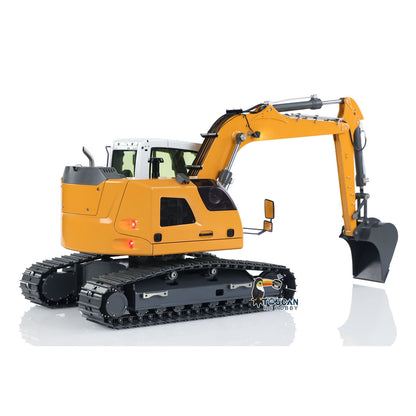 1/14 RC Hydraulic Excavator R920 JDM-208 Metal Remote Control Construction Vehicle Digger DIY Model Light Sound System