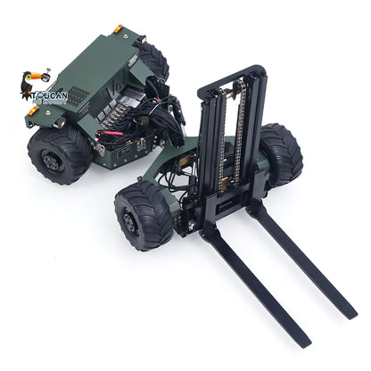 In Stock TOUCAN RC HOBBY SFrog BM214 Metal 1/14 RC Hydraulic Mounted Forklift Remote Control Truck 5 Way Valves for Scale Machinery Enthusiasts