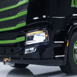 Fast Free Shipping Metal 6x6 1/14 Hydraulic RC Roll Off Dumper Truck Rear Axle Lifting Steering Car Construction Vehicle 3-speed