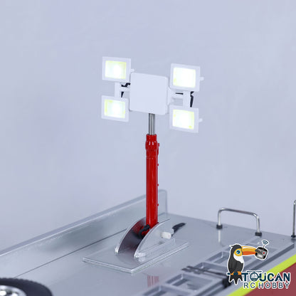 8x4 1/14 RC Feuerwehrauto, ferngesteuerte Sprinklerfahrzeuge, Geräusche, lackiert, zusammengebaut, DIY-Spielzeugauto, Geschenk für Erwachsene und Kinder 