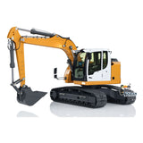 Free Fast Shipping 1/14 RC Hydraulic Excavator R920 JDM-208 Metal Remote Control Digger Model Sound Light Simulation Vehicle