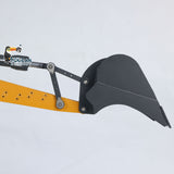 Free Fast Shipping 1/14 RC Hydraulic Excavator R920 JDM-208 Metal Remote Control Digger Model Sound Light Simulation Vehicle