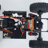 Free Fast Shipping 4x4 1/18 RC Rock Crawler Car Electric Off-road Vehicles Hobby Plus CR18P Fighter Motor Servo Light ESC