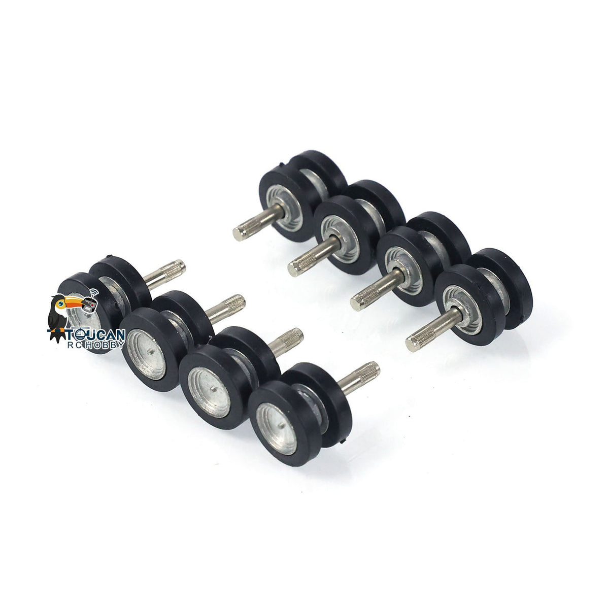 1Pair Metal Sprockets Driving Wheel Road Wheels Idler for HengLong 1/16 RC Battle Tank 3858 3859 German Panzer IV F F2 Military Armored Car Toy