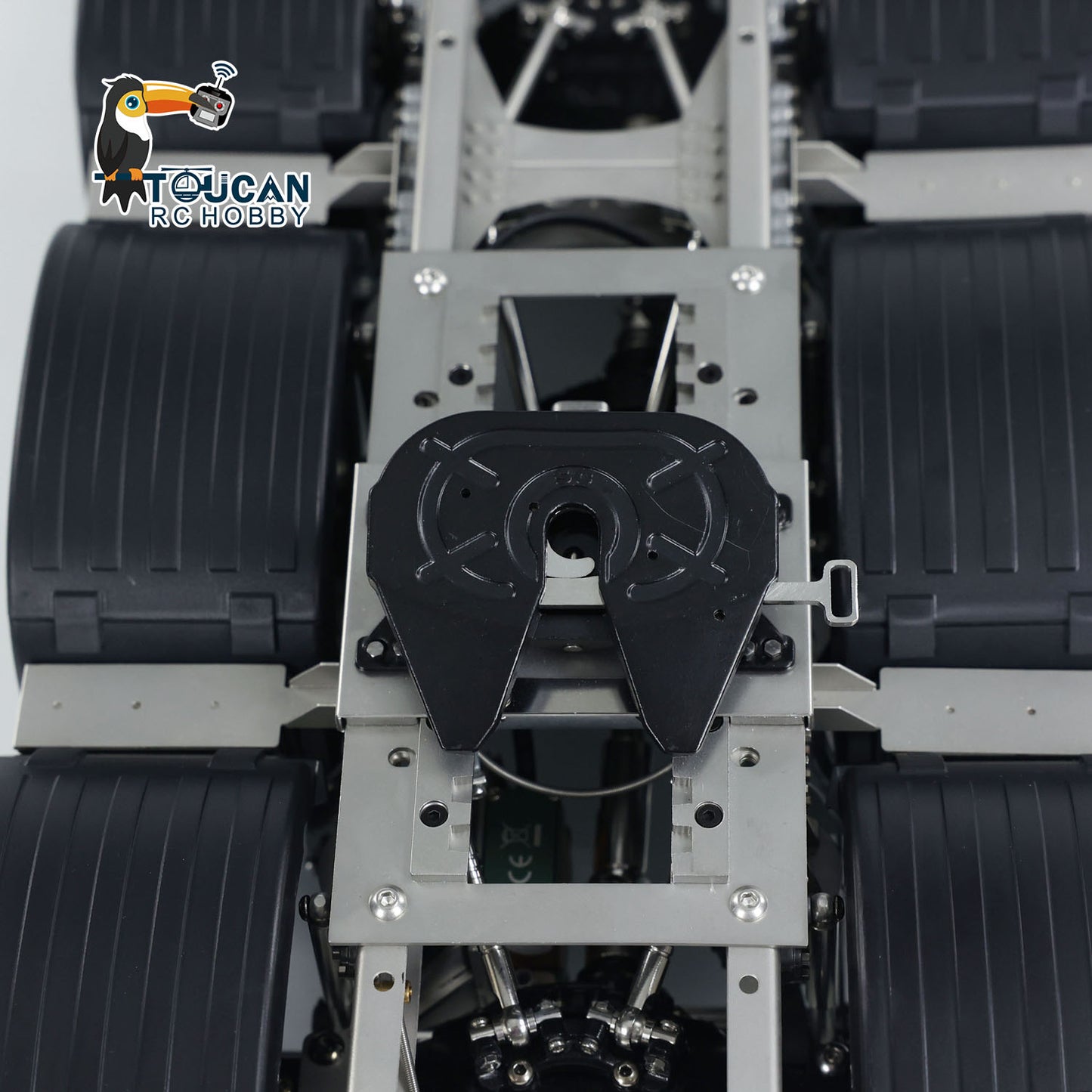 Metall 10x10 Chassis für 1/14 770 RC Traktor Lkw Modell 3-speed Getriebe Differential Sperre Achsen DIY Modell