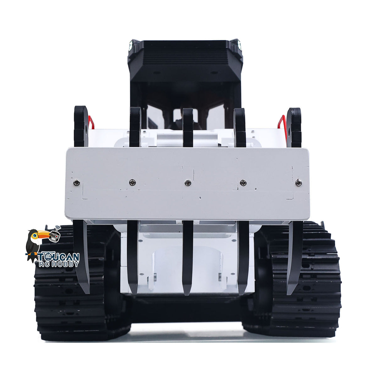 TOUCAN RC HOBBY D155AX Metal 1/12 RC Hydraulic Bulldozer Remote Control Heavy Machine 7 Way Reversing Valve for Hobbyists
