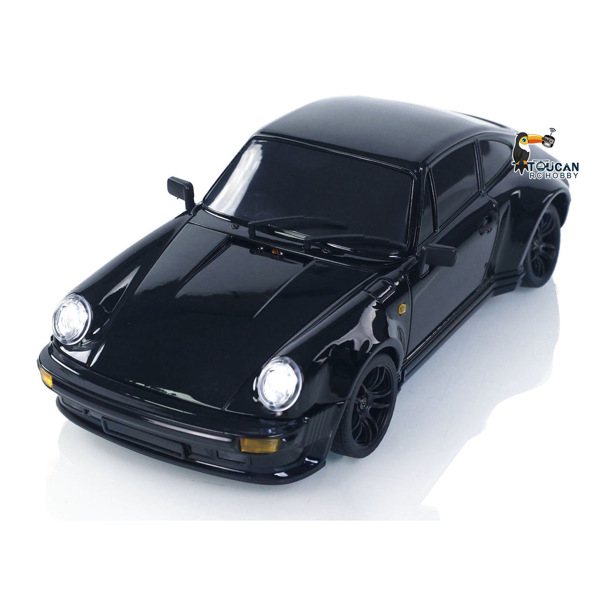 1/18 RC Drift Car LDRC A98 Fernbedienung Rennfahrzeuge Simulation 911 LED Licht Metallgehäuse RTR Batterie 9G Servo USB Ladung