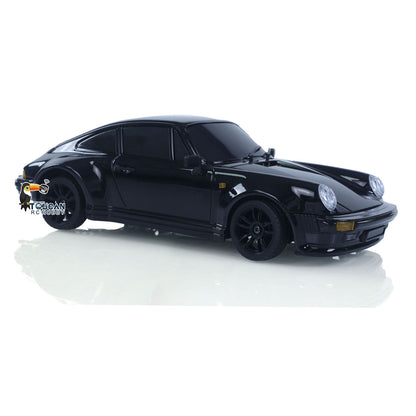 1/18 RC Drift Car LDRC A98 Fernbedienung Rennfahrzeuge Simulation 911 LED Licht Metallgehäuse RTR Batterie 9G Servo USB Ladung