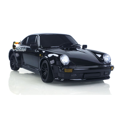 1/18 RC Drift Car LDRC A98 Fernbedienung Rennfahrzeuge Simulation 911 LED Licht Metallgehäuse RTR Batterie 9G Servo USB Ladung