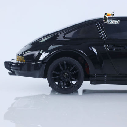 1/18 RC Drift Car LDRC A98 Fernbedienung Rennfahrzeuge Simulation 911 LED Licht Metallgehäuse RTR Batterie 9G Servo USB Ladung