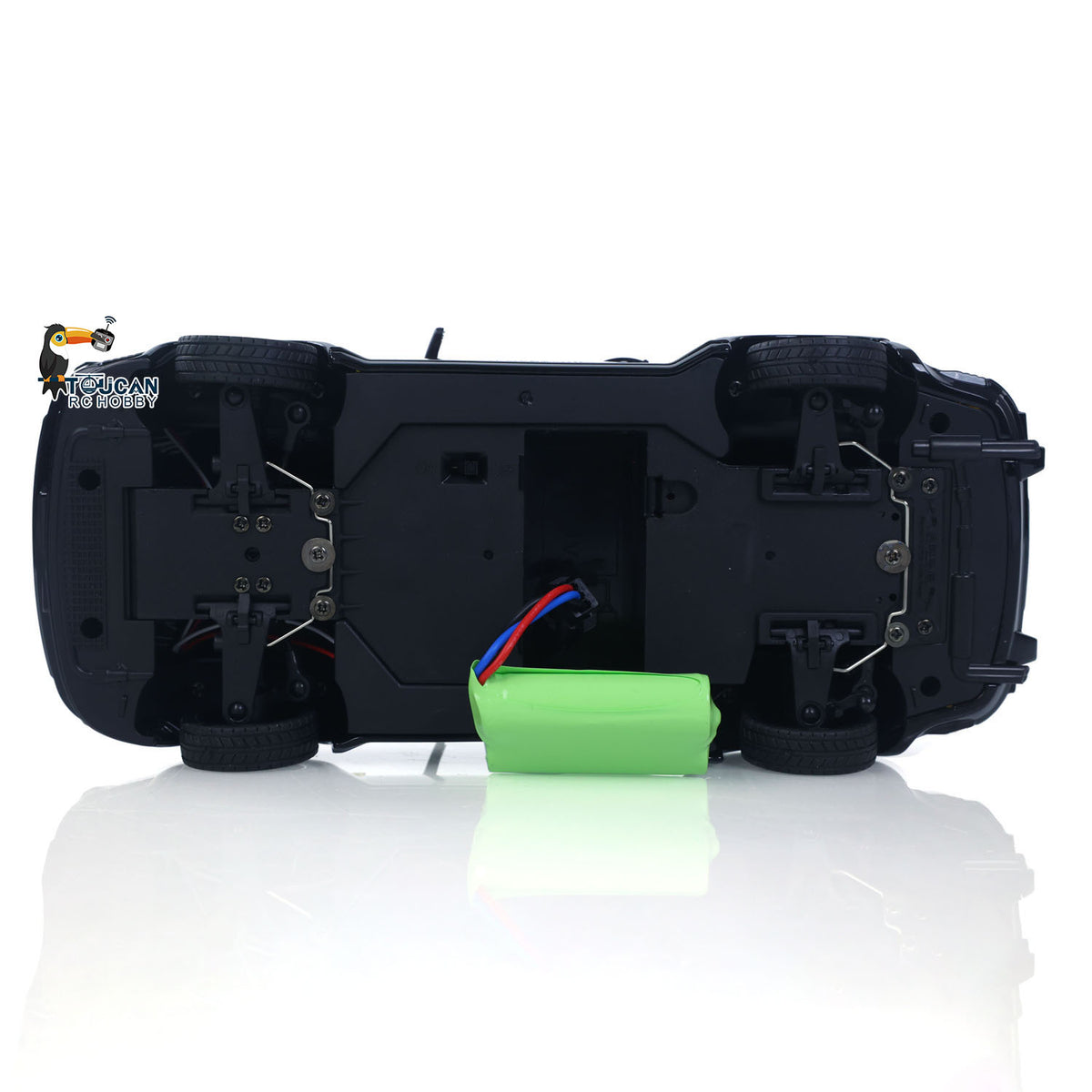 1/18 RC Drift Car LDRC A98 Fernbedienung Rennfahrzeuge Simulation 911 LED Licht Metallgehäuse RTR Batterie 9G Servo USB Ladung